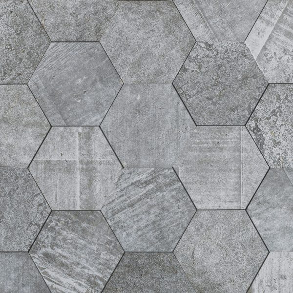 Amsterdam Hexagon Grey