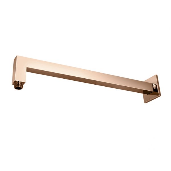 Brazo Rociador Square de 40cm a pared cobre Noken Porcelanosa 100181230